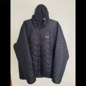 Under Armor Jacket with Hat and Gloves